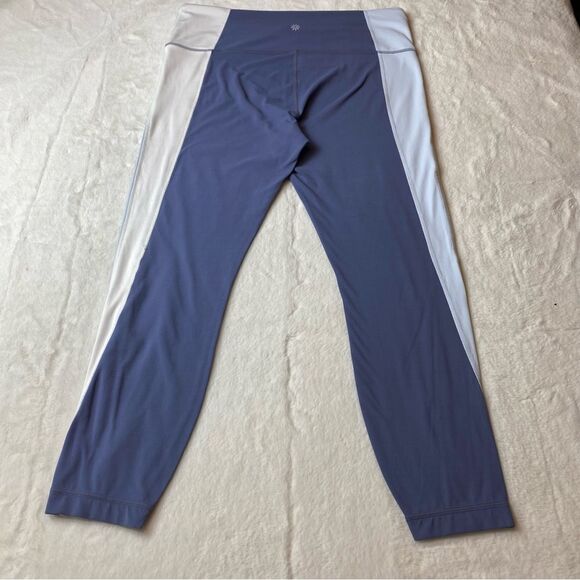 Athleta Salutation Color Block Leggings Size Large - Picture 2 of 15